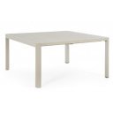 MILTON prémium bővíthető kültéri étkezőasztal -149/97cm - antracit/taupe/fehér