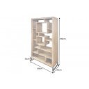 CUBUS design akác polc - 190cm