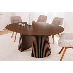 VALHALLA DARK modern bővíthető étkezőasztal - 120-160-200cm INVICTA