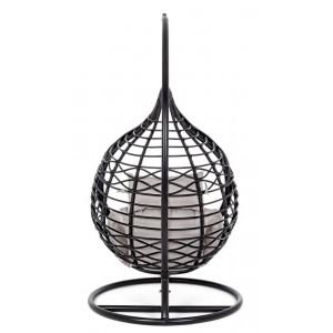 GIBRALTAR design függőfotel - fekete