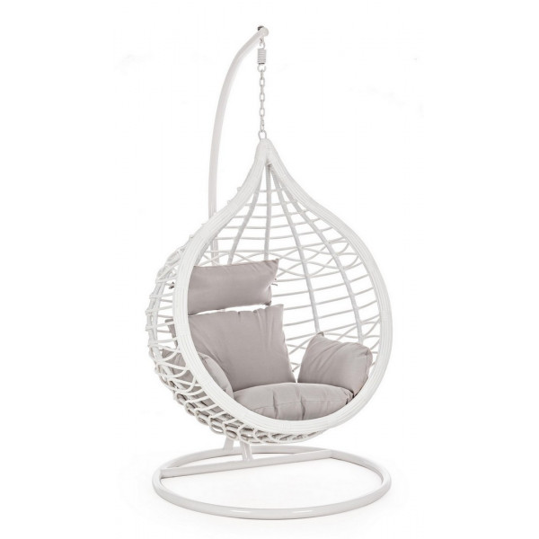 GIBRALTAR design függőfotel - fehér