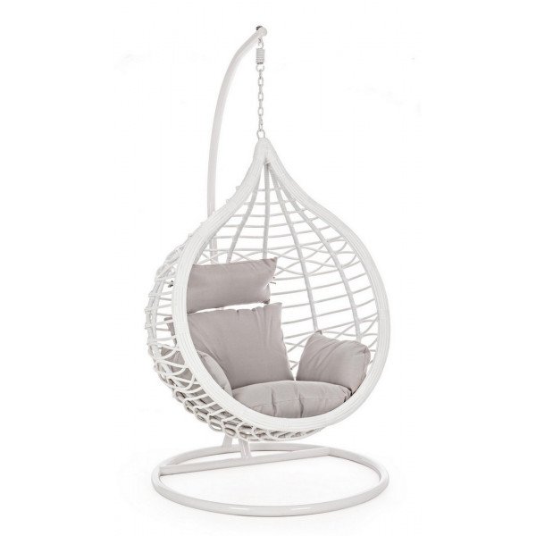 GIBRALTAR design függőfotel - fehér