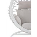 GIBRALTAR design függőfotel - fehér