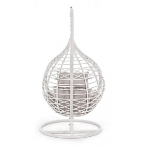 GIBRALTAR design függőfotel - fehér