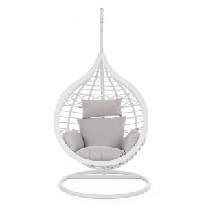 GIBRALTAR design függőfotel - fehér