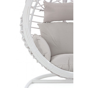 GIBRALTAR design függőfotel - fehér