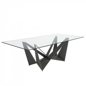 MIGUEL design étkezőasztal - 240cm - fekete
