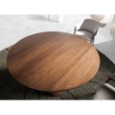 MILAGROS exkluzív diófa bővíthető étkezőasztal - 80/140cm