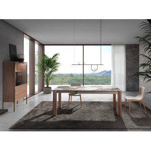 ROBLEDO design bővíthető kerámia étkezőasztal - 140-200cm ANGEL CERDA