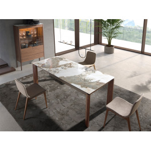 ROBLEDO design bővíthető kerámia étkezőasztal - 140-200cm ANGEL CERDA