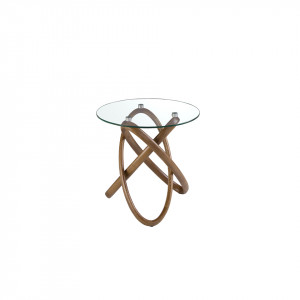 WOODEN RING prémium lerakóasztal - 55cm