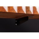 VULCANO design mangófa fali TV-szekrény - 160cm