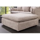 HEAVEN modern 3 személyes kanapé - beige bouclé