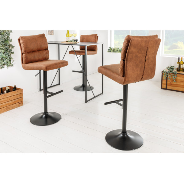 COMFORT modern bárszék - vintage barna