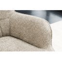 SCANDINAVIA design bouclé fotel - beige