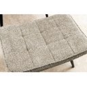 SCANDINAVIA design bouclé fotel - beige
