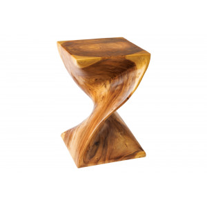 HELIX modern fa lerakóasztal - 30cm