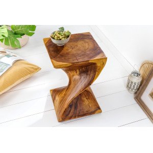HELIX modern fa lerakóasztal - 30cm INVICTA