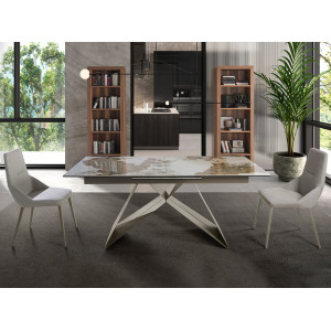 ESTELA design bővíthető kerámia étkezőasztal - 180-240cm ANGEL CERDA