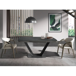 RODELLAR bővíthető kerámia design étkezőasztal - 160-240cm ANGEL CERDA