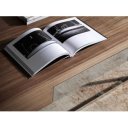 JAVIER design dohányzóasztal - dió - 120cm