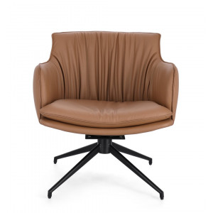 VERMONT design fotel - barna/szürke