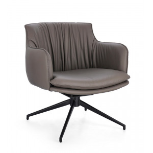 VERMONT design fotel - barna/szürke