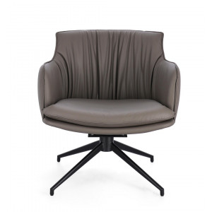 VERMONT design fotel - barna/szürke