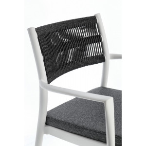 HAVANNA modern kültéri szék - antracit/szürke/zöld