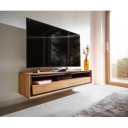MELVILLE prémium akác fali TV-szekrény - 145/175/240cm - natúr