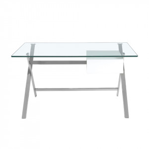 TOLEDO exkluzív üveg íróasztal - 145cm ANGEL CERDA