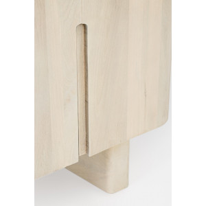 SERGIO modern mangófa TV-szekrény - 140cm
