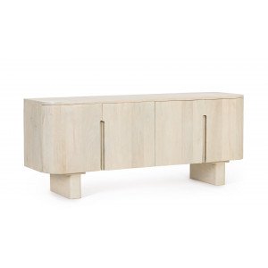 SERGIO modern mangófa TV-szekrény - 140cm BIZZOTTO