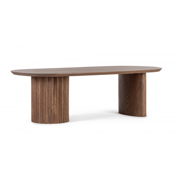 ORISSA mangófa dohányzóasztal - 130cm