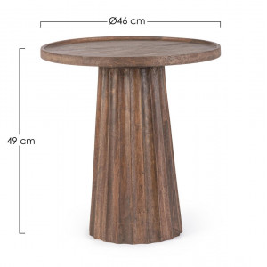 ORISSA mangófa lerakóasztal - 46cm
