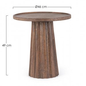ORISSA mangófa lerakóasztal - 46cm BIZZOTTO