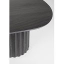 ORISSA BLACK mangófa dohányzóasztal - 130cm