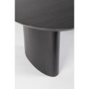 ORISSA BLACK mangófa dohányzóasztal - 130cm