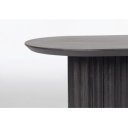 ORISSA BLACK mangófa dohányzóasztal - 130cm