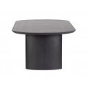 ORISSA BLACK mangófa dohányzóasztal - 130cm