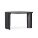 ORISSA BLACK mangófa dohányzóasztal - 80cm