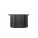 ORISSA BLACK mangófa dohányzóasztal - 80cm
