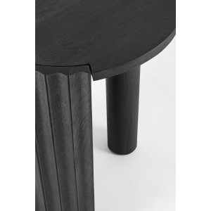 ORISSA BLACK mangófa lerakóasztal - 50cm
