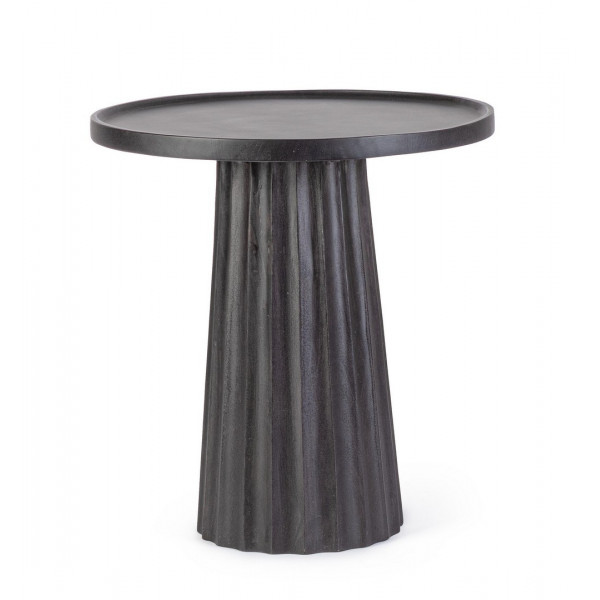 ORISSA BLACK mangófa lerakóasztal - 46cm