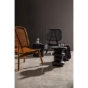 ZEN BLACK mangófa lerakóasztal - 40cm