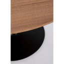 MONTISON kerek étkezőasztal - 120cm - barna