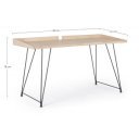 DISTRICT modern íróasztal - 142cm
