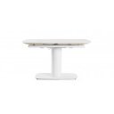 PLATERA design bővíthető kerámia étkezőasztal - 140-200cm - fehér