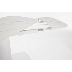 PLATERA design bővíthető kerámia étkezőasztal - 140-200cm - fehér BIZZOTTO