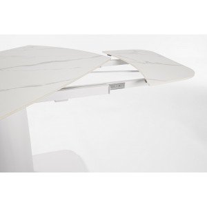 PLATERA design bővíthető kerámia étkezőasztal - 140-200cm - fehér BIZZOTTO